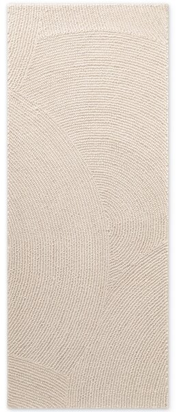 Hanse Home, Behúň Calmio 106220 Natural White, 80x200, biela, obývacia izba