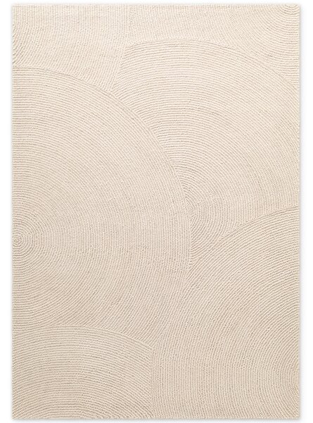 Hanse Home, Kusový koberec Calmio 106220 Natural White, 120x180, biela, obývacia izba