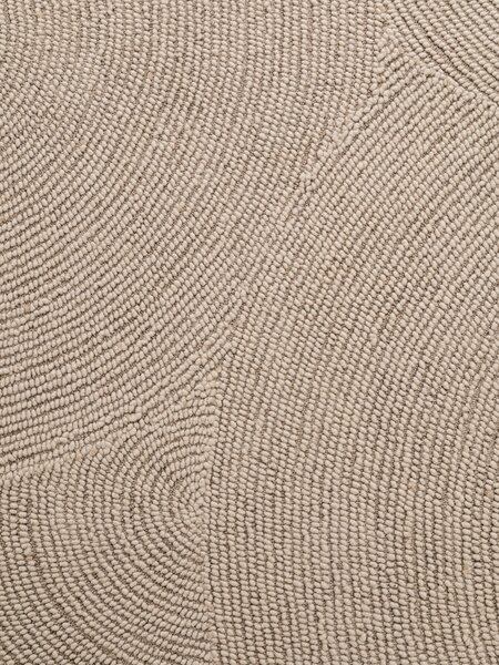 Hanse Home , Kusový koberec Eleni 106221 Hellbeige kruh, 120x120 (priemer) kruh, béžová, obývacia izba