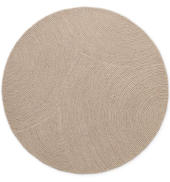 Hanse Home , Kusový koberec Eleni 106221 Hellbeige kruh, 120x120 (priemer) kruh, béžová, obývacia izba