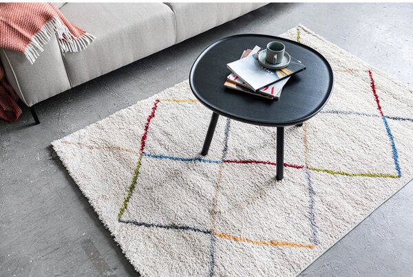 Biely koberec Universal Kasbah White, 160 × 230 cm