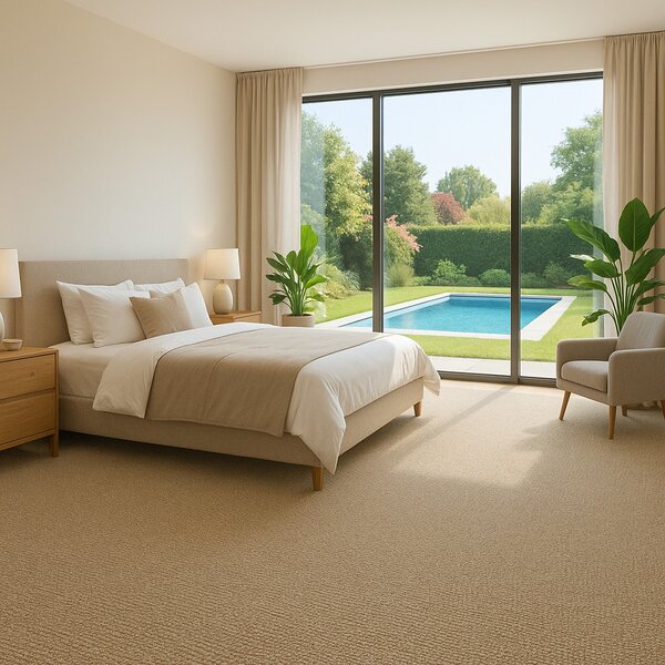 Condor Carpets , AKCIA: 80x200 cm Koberec metráž Rambo-Bet 71 - obšitý zo všetkých strán, šíře, béžová, filc, kuchyňa