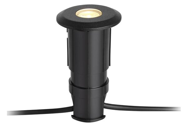 Markslöjd 107285 - LED vonkajšie zapustené svietidlo GARDEN24 LED/3W/24V IP44 čierne