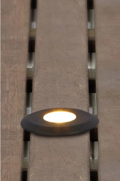 Markslöjd 107285 - LED vonkajšie zapustené svietidlo GARDEN24 LED/3W/24V IP44 čierne