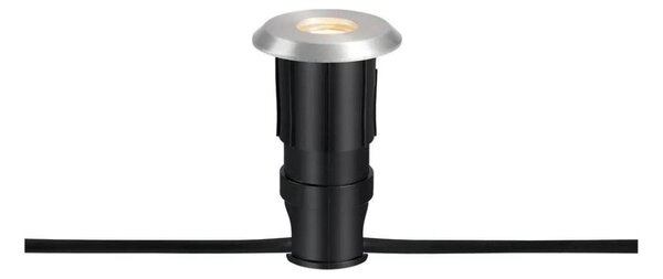 Markslöjd 107717 - LED vonkajšie zapustené svietidlo GARDEN24 3W/24V IP44 čierne/matný chróm