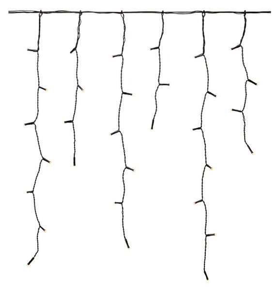 Markslöjd 108179-LED Vonkajší vianočný záves GARDEN24 160xLED/24V 3,1m teplá biela