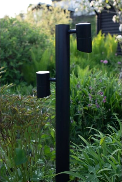 Markslöjd 108486 - LED vonkajšie svietidlo GARDEN24 2xLED/6W/24V 99 cm IP44 čierna