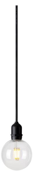 Markslöjd 107989- LED vonkajšie závesné svietidlo GARDEN24 LED/2,86W/24V IP44 čierne/priehľadné