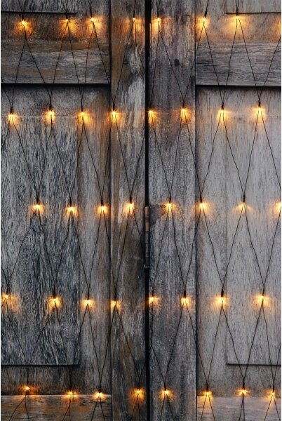 Markslöjd 108178-LED Vonkajší vianočný záves GARDEN24 160xLED/24V 2x2m teplá biela