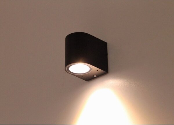 HÖFFTECH - Vonkajšie nástenné svietidlo 1xGU10/35W/230V IP65