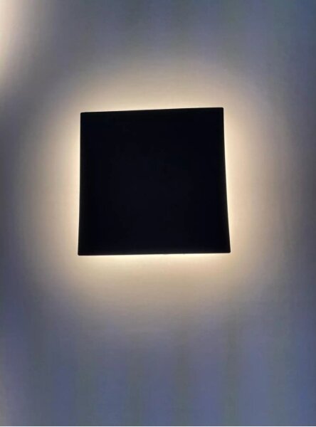 HÖFFTECH - LED Vonkajšie nástenné svietidlo LED/10W/230V štvorcové IP65