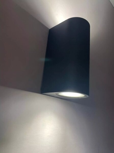 HÖFFTECH - Vonkajšie nástenné svietidlo 2xGU10/35W/230V IP65