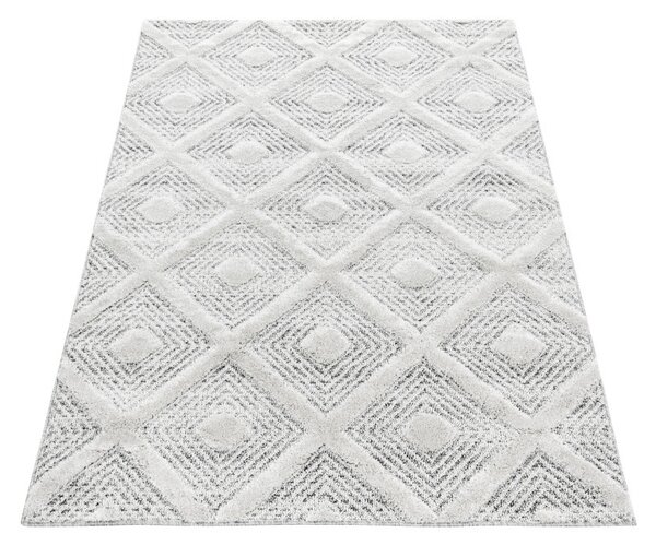 Ayyildiz , Kusový koberec Pisa 4707 Grey, 80x150, šedá, obývacia izba