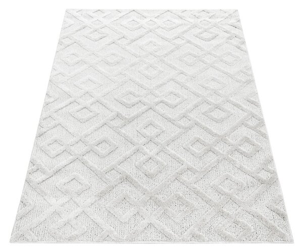 Ayyildiz , Kusový koberec Pisa 4708 Cream, 80x150, biela, obývacia izba