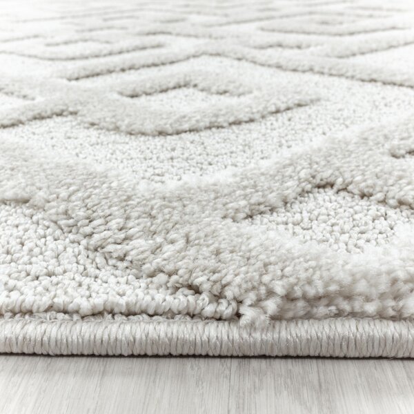 Ayyildiz , Kusový koberec Pisa 4708 Cream, 80x150, biela, obývacia izba