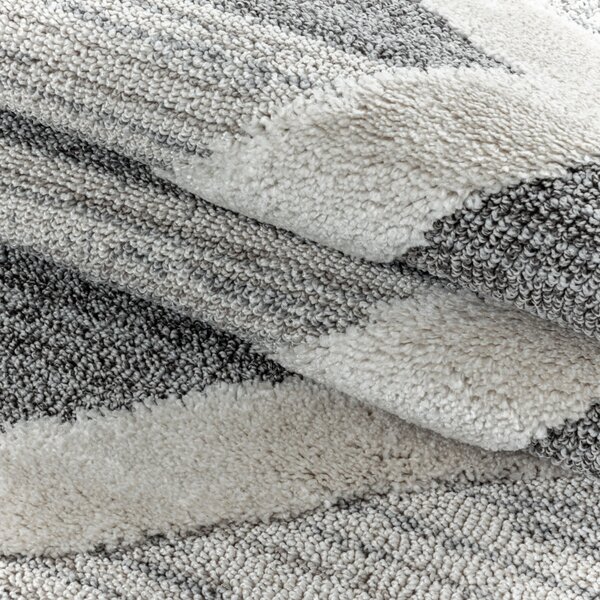 Ayyildiz , Kusový koberec Pisa 4709 Grey, 80x150, šedá, obývacia izba