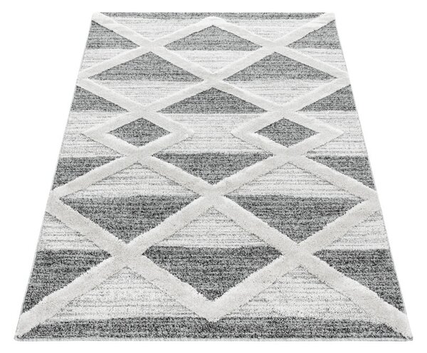 Ayyildiz , Kusový koberec Pisa 4709 Grey, 80x150, šedá, obývacia izba