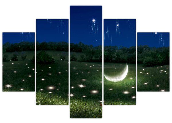 Obraz - Padajúce nebo (150x105 cm)
