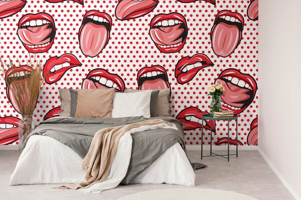 Tapeta v pop art štýle