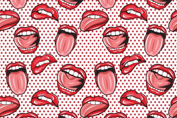 Tapeta v pop art štýle