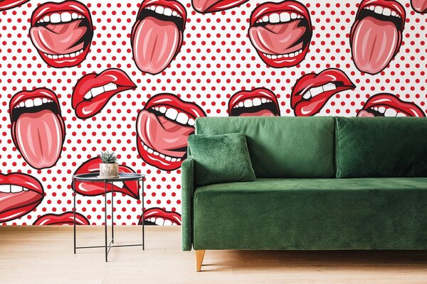 Tapeta v pop art štýle