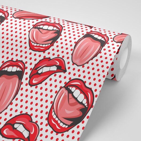 Tapeta v pop art štýle