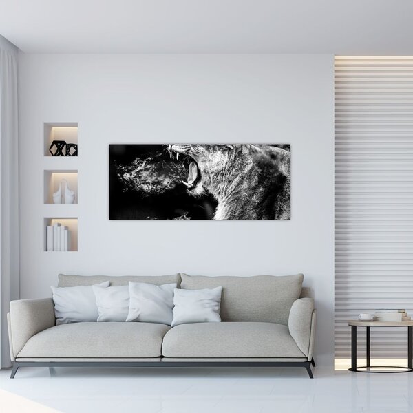 Obraz - Portrét levice (120x50 cm)