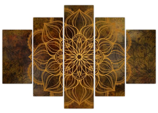 Obraz - Mandala radosti (150x105 cm)