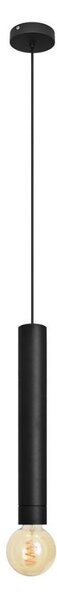 LED Luster na lanku TUBA 1xGU10/20W/230V čierna