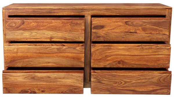 Komoda Tina 160x80x45 z indického masívu palisander