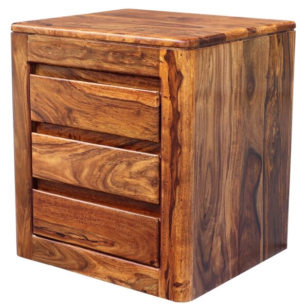 Nočný stolík 45x60x40 Tina z indického masívu palisander