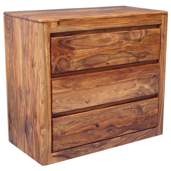 Komoda Tina 90x80x45 z indického masívu palisander