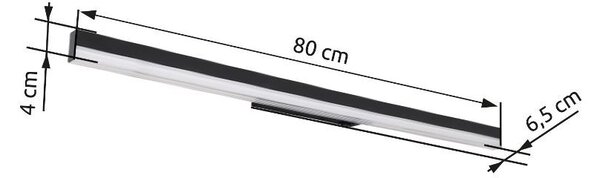 Globo 41927B LED nástenné svietidlo SALLO | 18W integrovaný LED zdroj | 800lm | 3000+5000K