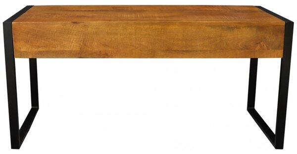 Písací stôl Retro 160x76x70 indický masív mango