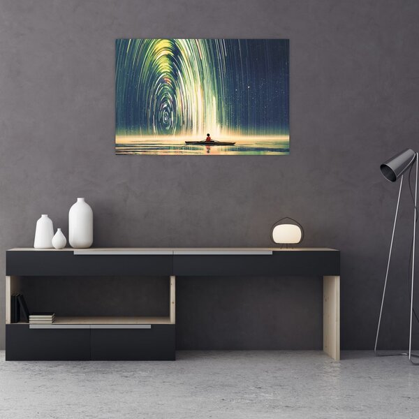 Obraz - Stred vesmíru (90x60 cm)