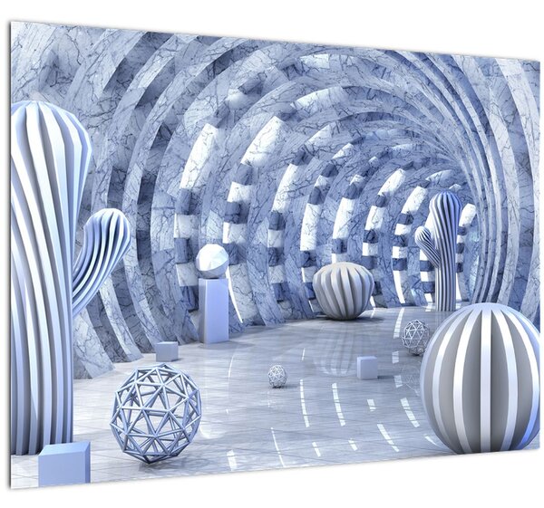 Obraz - 3D abstrakcia (70x50 cm)