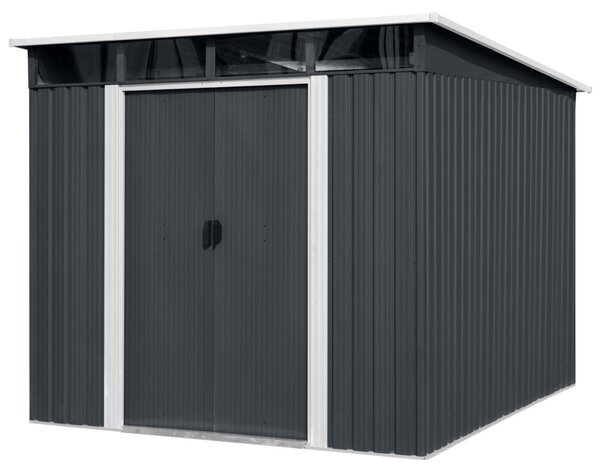 Záhradný domček BestBerg ZDSL-6A / 6,6 m² / 238 x 279 x 203 cm / sivá