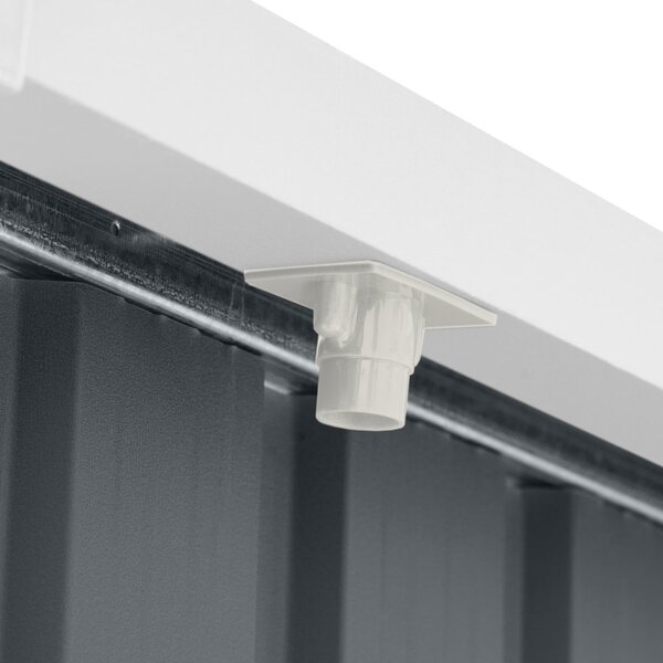 Záhradný domček BestBerg ZDSL-6A / 6,6 m² / 238 x 279 x 203 cm / sivá