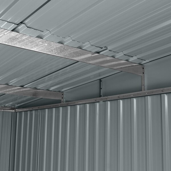 Záhradný domček BestBerg ZDSL-6A / 6,6 m² / 238 x 279 x 203 cm / sivá