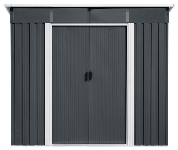 Záhradný domček BestBerg ZDSL-6A / 6,6 m² / 238 x 279 x 203 cm / sivá