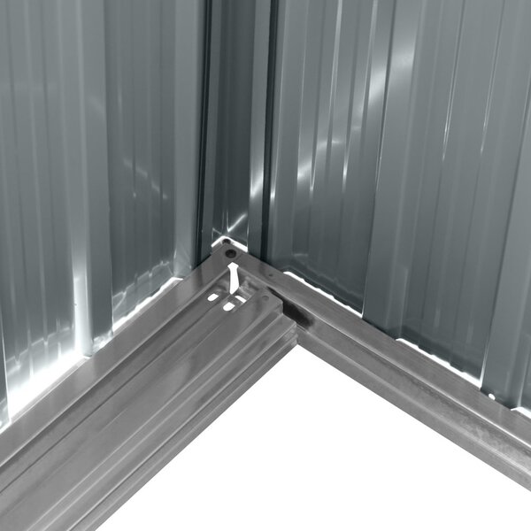 Záhradný domček BestBerg ZDSL-6A / 6,6 m² / 238 x 279 x 203 cm / sivá