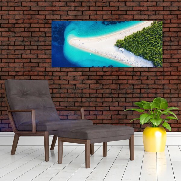 Obraz - Ostrav Hvar, Chorvátsko (120x50 cm)