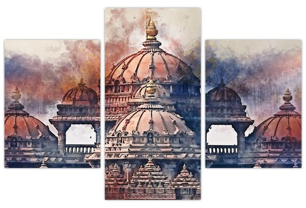 Obraz - Akshardham, Nové Dílií, India (90x60 cm)