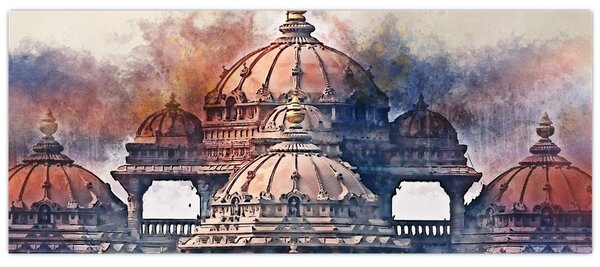 Obraz - Akshardham, Nové Dílií, India (120x50 cm)