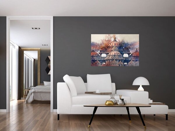 Obraz - Akshardham, Nové Dílií, India (90x60 cm)