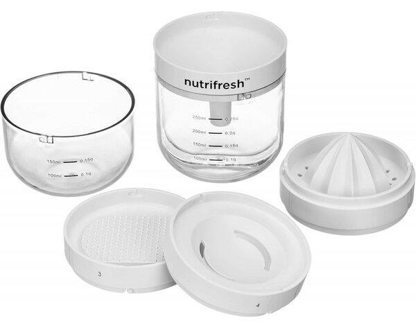Multifunkčný kuchynský pomocník 6v1 NUTRIFRESH, biely