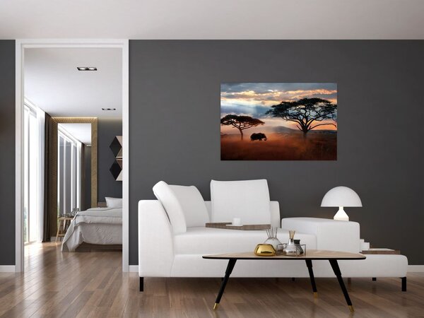 Obraz - Národný park Serengeti, Tanzánia, Afrika (90x60 cm)