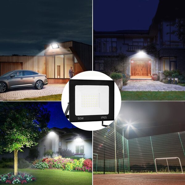 Toolight Toolight, LED panel 13x10,5 cm, 100W, 4500 lm, 4000 K, RSL004-100N, OSW-10203