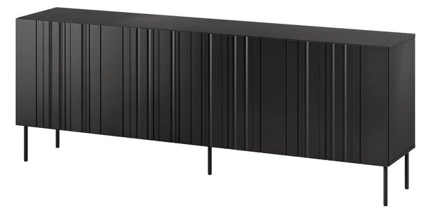HALMAR Komoda Isla 200 cm I čierna