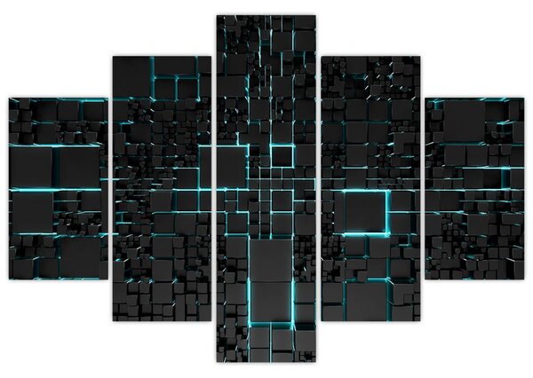 Obraz - Technologické rozhranie (150x105 cm)